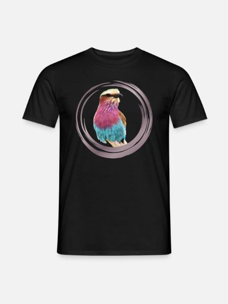 Forkrack - Bird Kenya / Africa - Ornithology - Men's T-Shirt - black