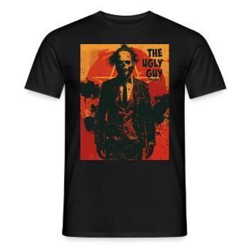 The Ugly Guy - Skull, Totenkopf - Männer T-Shirt - Schwarz - Vorne - AI Model Male 178 light (178cm)