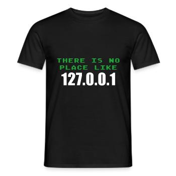 Programmeur Geek Programmeur Programmeur Informatique Codeur L - T-shirt homme - noir - Devant - AI Model Male 178 light (178cm)