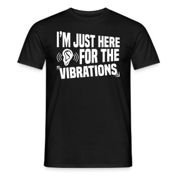 Langue des signes sourde Fierté sourde - T-shirt homme - noir - Devant - AI Model Male 178 light (178cm)