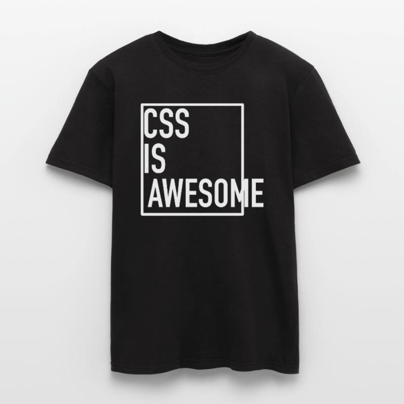 CSS is Awesome! (Even When It Overflows) Männer T-Shirt