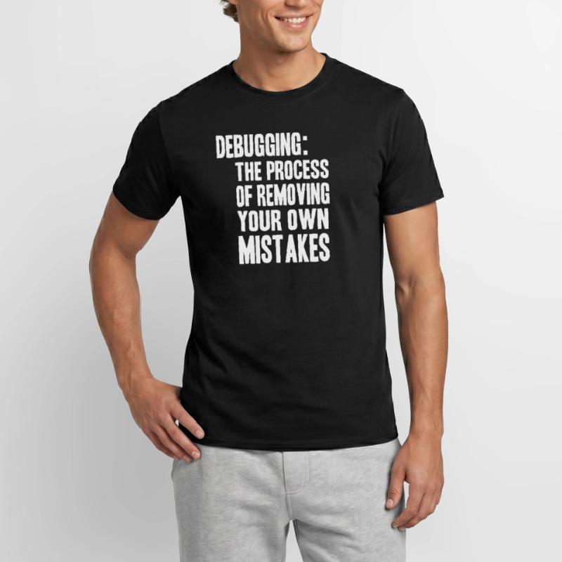 debugging process Männer T-Shirt