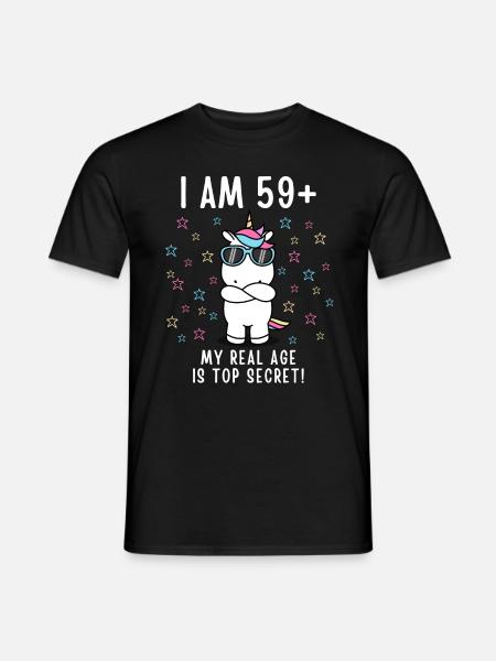 60-årsdag 60 år født i 1961 - Mænd T-shirt - sort