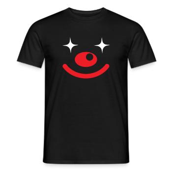 Costume de remplacement de carnaval Tenue de carnaval - T-shirt homme - noir - Devant - AI Model Male 178 light (178cm)