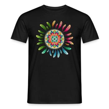DreamCatch (Encâdessin - T-shirt homme - noir - Devant - AI Model Male 178 light (178cm)