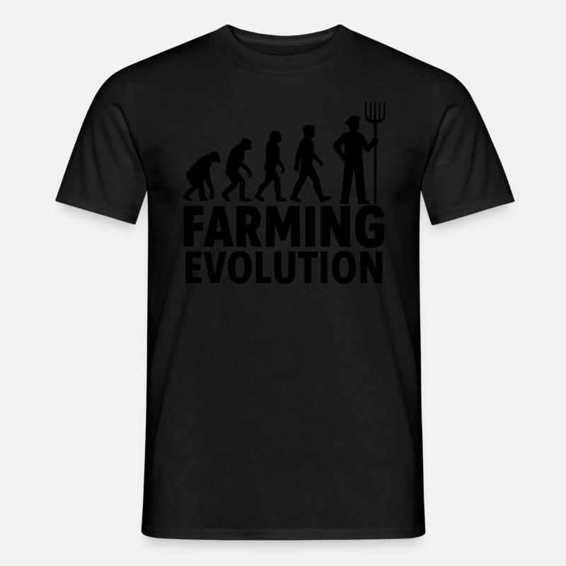 Farming Evolution Agriculture - Men’s T-shirt - black