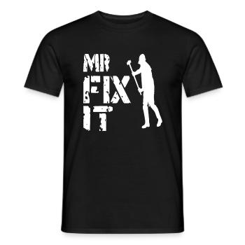 Crafts Craftsmen Locksmiths - Men's T-Shirt - black - Front - AI Model Male 178 light (178cm)