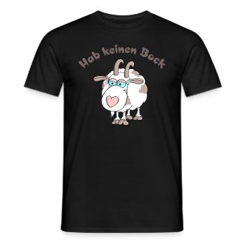 Kein Bock - Männer T-Shirt - Schwarz - Vorne - AI Model Male 178 light (178cm)