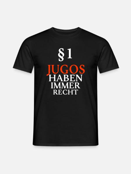 Jugo Betrugo Jugoslawien Serbien Jebiga Balkan - Männer T-Shirt - Schwarz