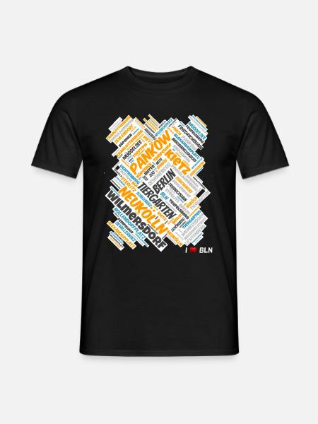 Berlin - T-shirt homme - noir