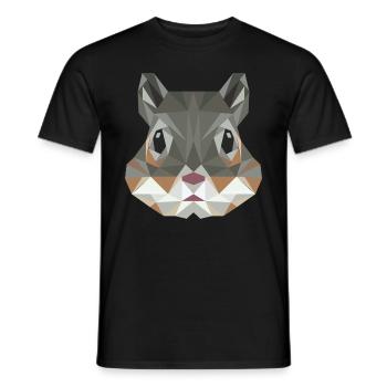 Art des tamias, faune puriste, nature animale - T-shirt homme - noir - Devant - AI Model Male 178 light (178cm)