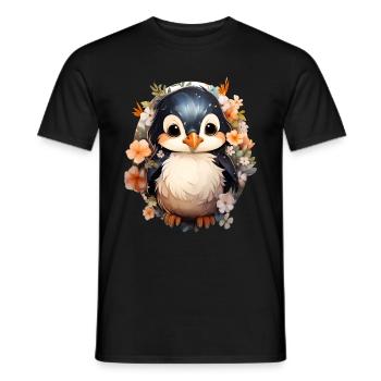 Pingouin - T-shirt homme - noir - Devant - AI Model Male 178 light (178cm)