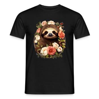 Paresse - T-shirt homme - noir - Devant - AI Model Male 178 light (178cm)
