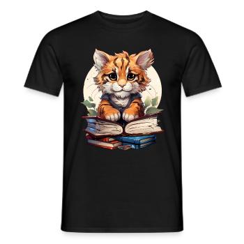 Tiger - Men's T-Shirt - black - Front - AI Model Male 178 light (178cm)