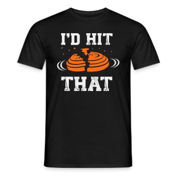 Tontaubenschießen Schießen Sport Geschenkidee - Männer T-Shirt - Schwarz - Vorne - AI Model Male 178 light (178cm)