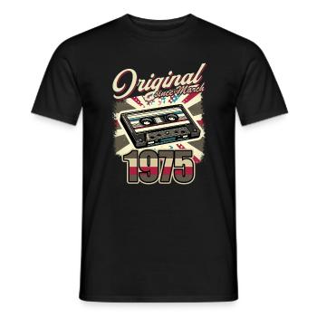 50th Birthday Men Women 50 Years March - Men's T-Shirt - black - Front - AI Model Male 178 light (178cm)