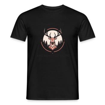 Unique Hunt - Men's T-Shirt - black - Front - AI Model Male 178 light (178cm)