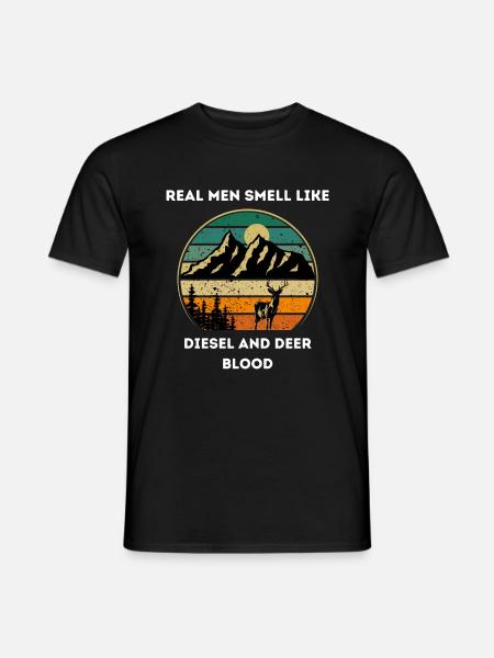 Unique Hunt - Men's T-Shirt - black