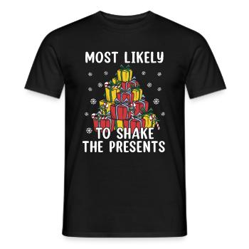 Family Christmas 2023 - Männer T-Shirt - Schwarz - Vorne - AI Model Male 178 light (178cm)