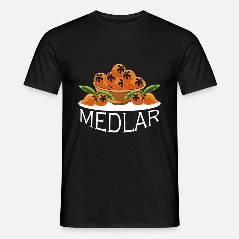 Mispel - Männer T-Shirt - Schwarz