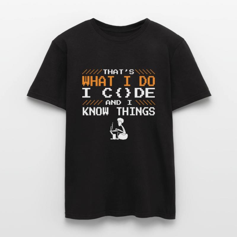 Cool Saying Développeur Codage Code de programmeur T-shirt homme