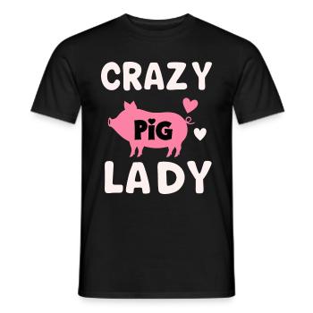 Animal cochon - T-shirt homme - noir - Devant - AI Model Male 178 light (178cm)