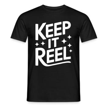 Filmemacher Filmregisseur Kameramann Film - Männer T-Shirt - Schwarz - Vorne - AI Model Male 178 light (178cm)