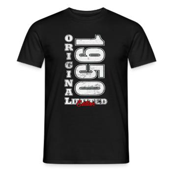 1950 limited edition - Männer T-Shirt - Schwarz - Vorne - AI Model Male 178 light (178cm)