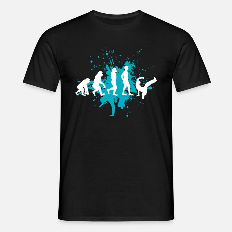 Breakdancer - Männer T-Shirt - Schwarz