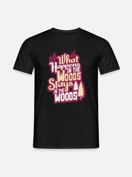 lumberjack - Men's T-Shirt - black
