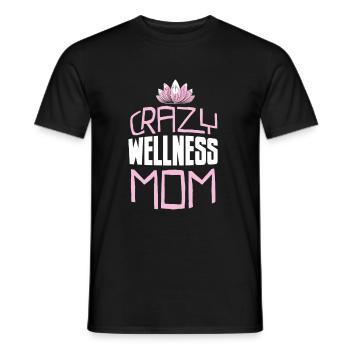 Massage masseur mom - Men's T-Shirt - black - Front - AI Model Male 178 light (178cm)