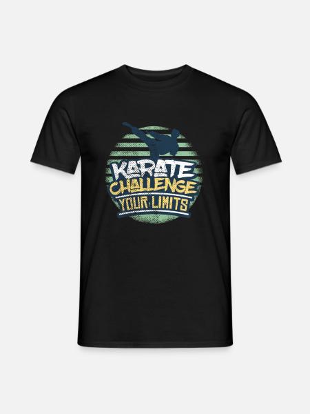 Karate - Männer T-Shirt - Schwarz