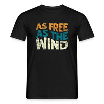 Surfeurs surfant - T-shirt homme - noir - Devant - AI Model Male 178 light (178cm)