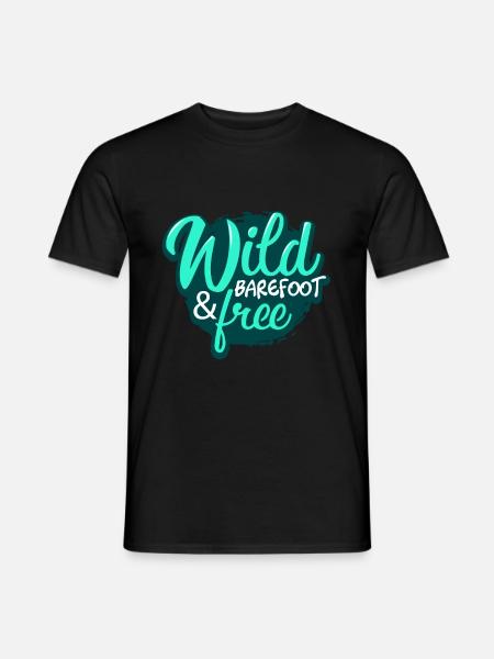 Barefoot - Men's T-Shirt - black