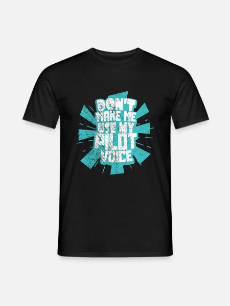 pilot - Men's T-Shirt - black