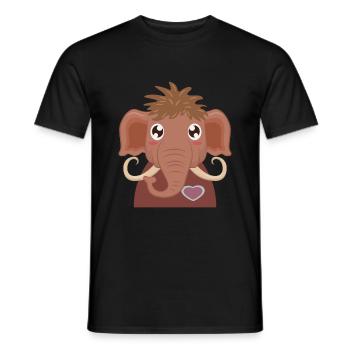 Mammut - Männer T-Shirt - Schwarz - Vorne - AI Model Male 178 light (178cm)