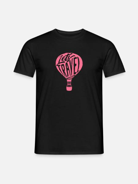 Travel trip - Men's T-Shirt - black