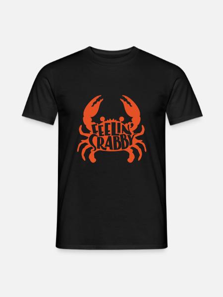 Cancer crab - Men's T-Shirt - black