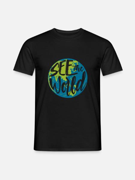 World travel - Men's T-Shirt - black
