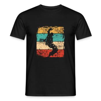 Breakdance Breakdancer - Männer T-Shirt - Schwarz - Vorne - AI Model Male 178 light (178cm)