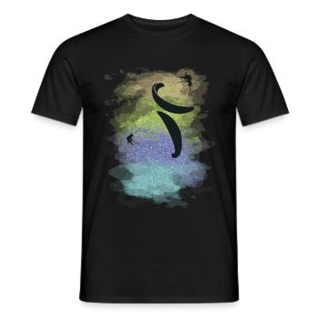 Parapente acrobatique parapente et parapentistes - T-shirt homme - noir - Devant - AI Model Male 178 light (178cm)