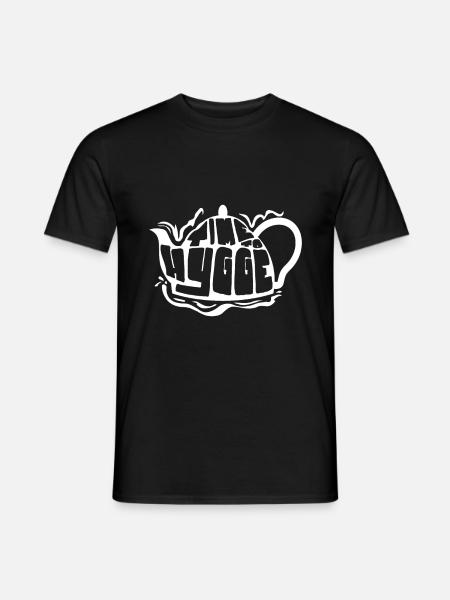Hygge autumn winter - Men's T-Shirt - black