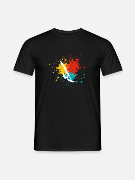 Windsurfing windsurfer - Men's T-Shirt - black