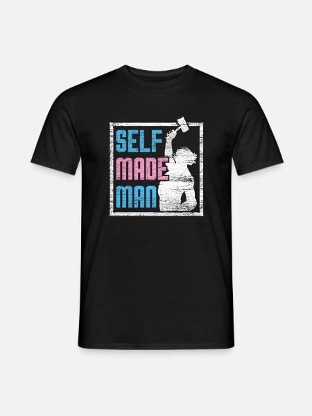 Homme transgenre trans LGBT - T-shirt homme - noir