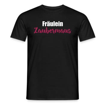 Zaubermaus Kosename Geschenk Freundin Valentinstag - Männer T-Shirt - Schwarz - Vorne - AI Model Male 178 light (178cm)