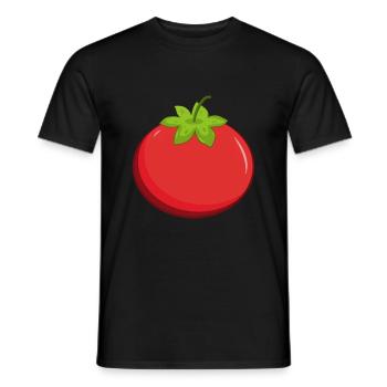 tomate - T-shirt homme - noir - Devant - AI Model Male 178 light (178cm)