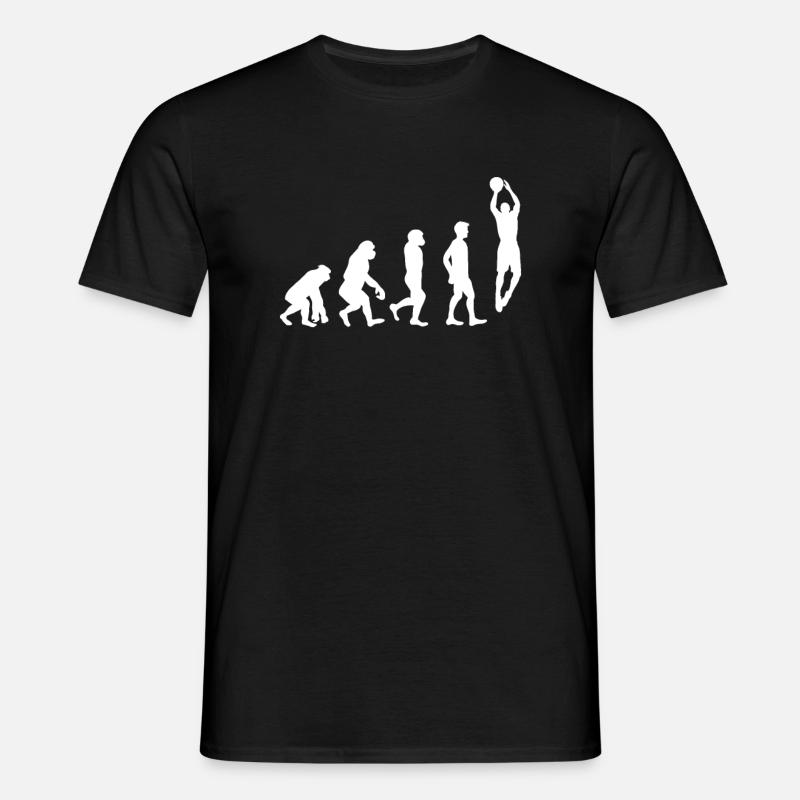 Basketball Evolution - Men's T-Shirt - black