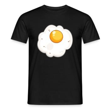 Fried - Men's T-Shirt - black - Front - AI Model Male 178 light (178cm)