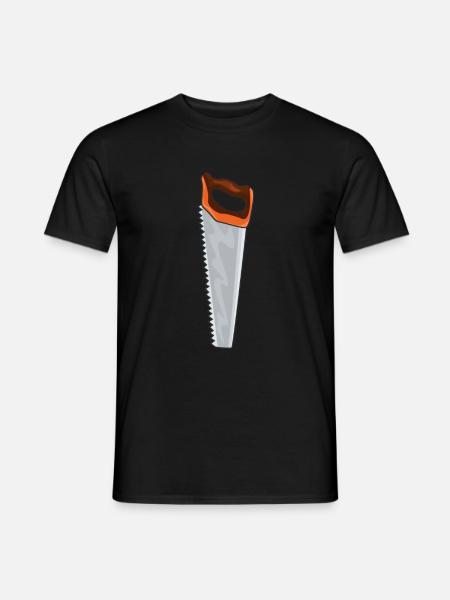 Saw Craftsman Tool - Men's T-Shirt - black