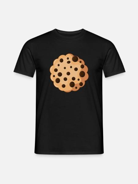 Biscuit Cookie - Men's T-Shirt - black
